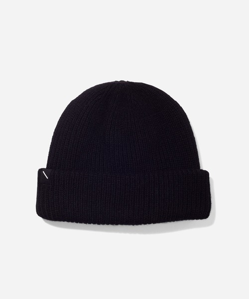 Saturdays NYC（サタデーズ ニューヨークシティ ）の「Saturdays Beanie（ハット・メンズ・ブラック/キナリ・FREE）」の2枚目の写真