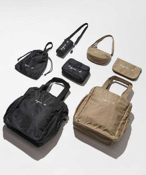 アニエスベー バッグホルダー agnes b. アニエスベー レザートート