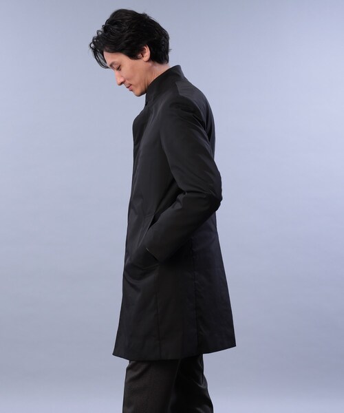 TAKEO KIKUCHI（タケオキクチ）の「◆【オンオフ兼用】耐久撥水 スタンドカラー コート（その他アウター・メンズ・ネイビー/ブラック・04/02/03）」の13枚目の写真