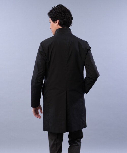 TAKEO KIKUCHI（タケオキクチ）の「◆【オンオフ兼用】耐久撥水 スタンドカラー コート（その他アウター・メンズ・ネイビー/ブラック・04/02/03）」の14枚目の写真
