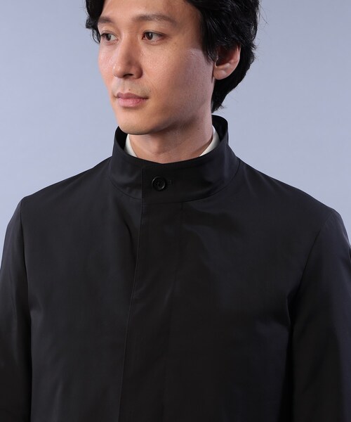 TAKEO KIKUCHI（タケオキクチ）の「◆【オンオフ兼用】耐久撥水 スタンドカラー コート（その他アウター・メンズ・ネイビー/ブラック・04/02/03）」の15枚目の写真