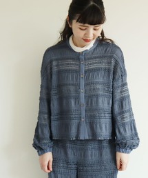 l'atelier du savon | ふりふりラッセルレースBL(シャツ/ブラウス)