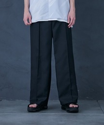 PUBLIC TOKYO | センタープレスカラーワイドパンツ/セットアップ着用可(スラックス)