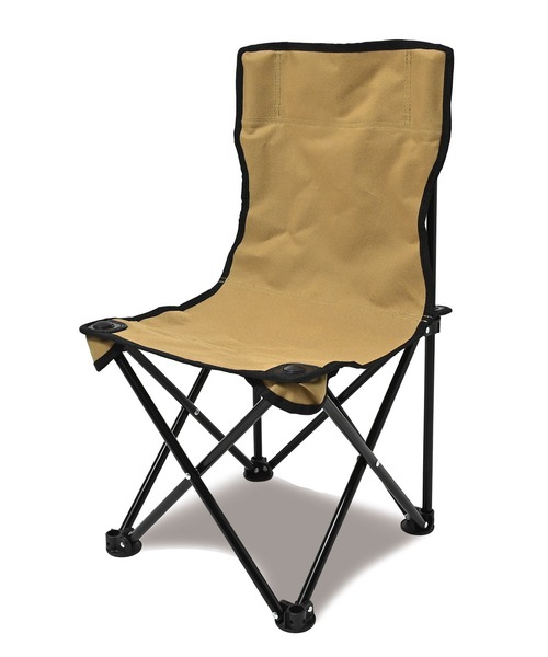 KiU（キウ）の「アウトドアミニフォールディングチェア（アウトドアグッズ・メンズ・カモフラージュ/ホワイト×ブルー/ベージュ系その他/アニマル/カラフル/ブラック×ライム/ブラック/キャメル・FREE）」の5枚目の写真