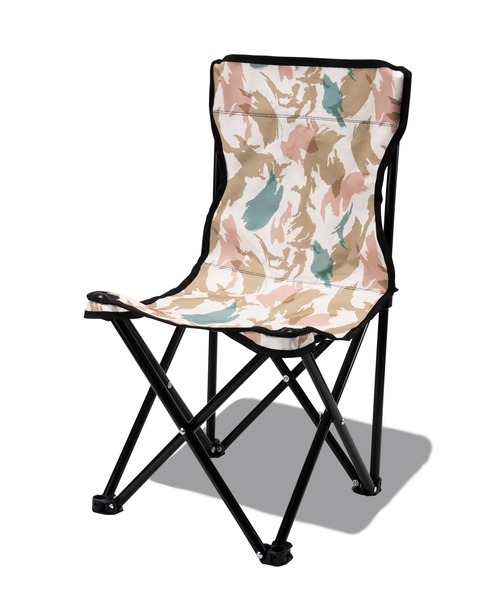 KiU（キウ）の「アウトドアミニフォールディングチェア（アウトドアグッズ・メンズ・カモフラージュ/ホワイト×ブルー/ベージュ系その他/アニマル/カラフル/ブラック×ライム/ブラック/キャメル・FREE）」の17枚目の写真