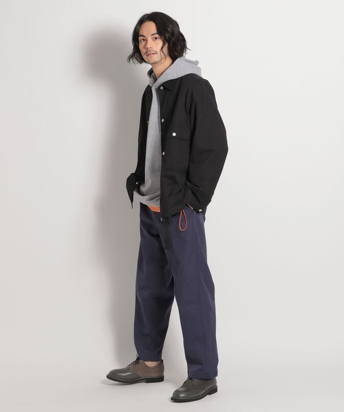 niko and...（ニコアンド）の「ワイドロガーブルゾン（ブルゾン・メンズ・ブラック/キャメル・MEDIUM/LARGE）」の13枚目の写真