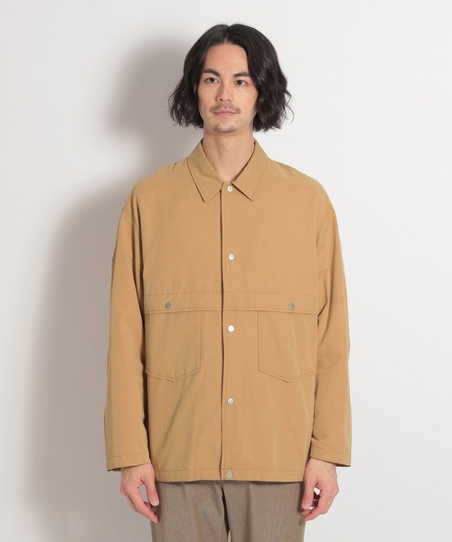 niko and...（ニコアンド）の「ワイドロガーブルゾン（ブルゾン・メンズ・ブラック/キャメル・MEDIUM/LARGE）」の10枚目の写真