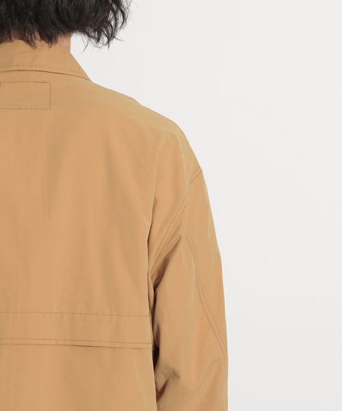 niko and...（ニコアンド）の「ワイドロガーブルゾン（ブルゾン・メンズ・ブラック/キャメル・MEDIUM/LARGE）」の4枚目の写真