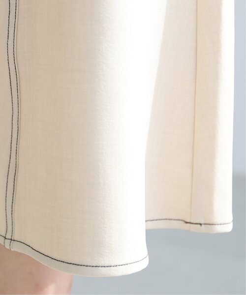 RAY CASSIN(レイカズン)の「配色ステッチパネルフレアスカート(スカート・レディース・ベージュ/カーキ/キナリ・FREE)」の13枚目の写真