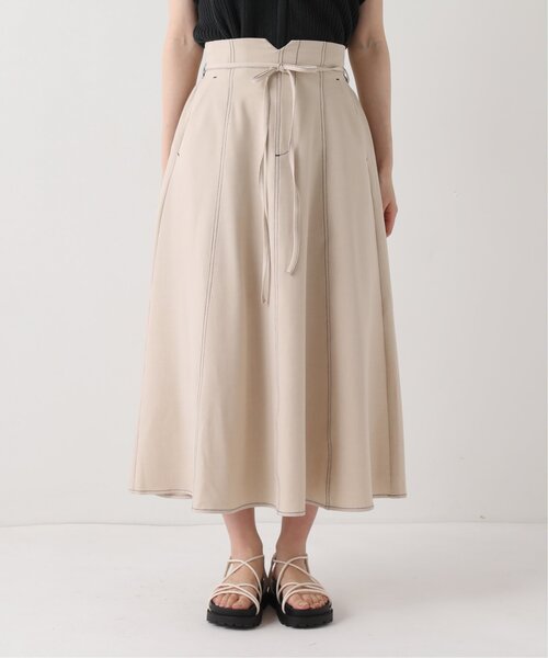 RAY CASSIN(レイカズン)の「配色ステッチパネルフレアスカート(スカート・レディース・ベージュ/カーキ/キナリ・FREE)」の16枚目の写真