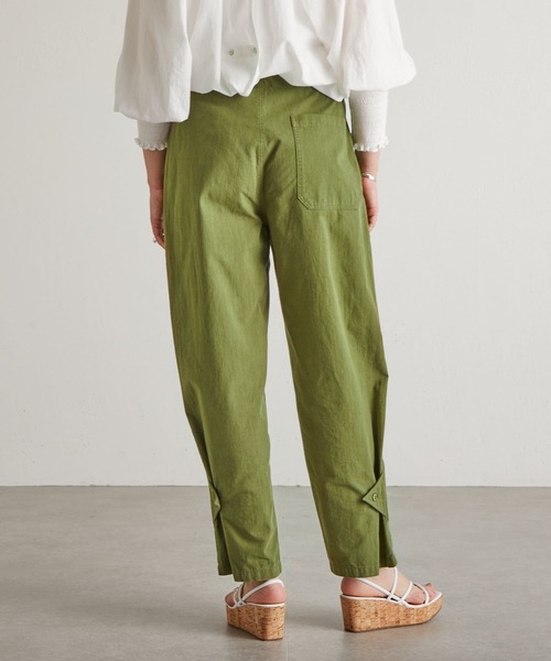 BEARDSLEY(ビアズリー)の「ルーズベイカーパンツ(その他パンツ・レディース・カーキ/ホワイト・FREE)」の7枚目の写真