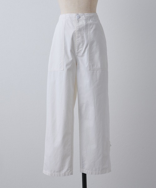 BEARDSLEY(ビアズリー)の「ルーズベイカーパンツ(その他パンツ・レディース・カーキ/ホワイト・FREE)」の21枚目の写真