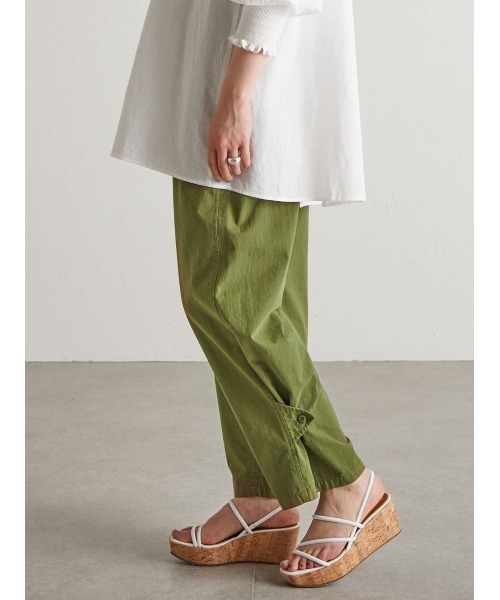 BEARDSLEY(ビアズリー)の「ルーズベイカーパンツ(その他パンツ・レディース・カーキ/ホワイト・FREE)」の20枚目の写真