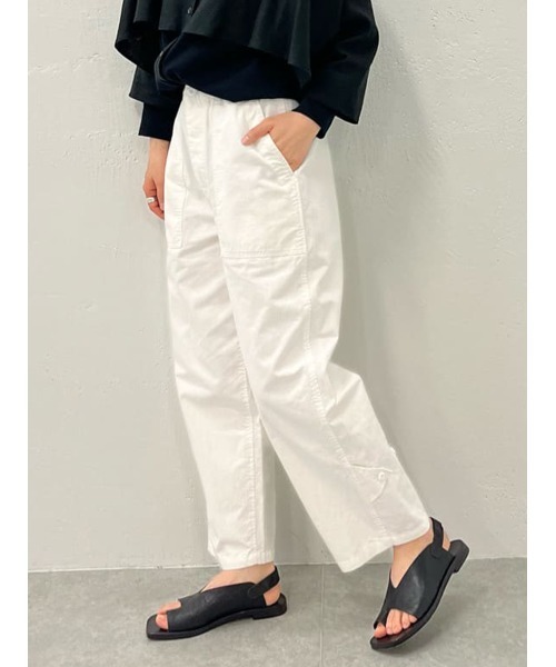 BEARDSLEY(ビアズリー)の「ルーズベイカーパンツ(その他パンツ・レディース・カーキ/ホワイト・FREE)」の14枚目の写真