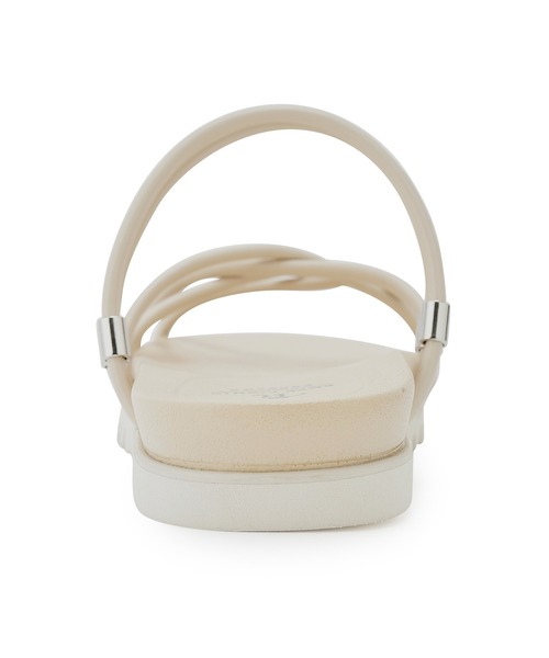 ROPE' PICNIC（ロペピクニック）の「クロスストリングスライド＆バックスリングサンダル（サンダル・レディース・ブラック/ブルー/ベージュ系その他/キナリ・M/L）」の5枚目の写真