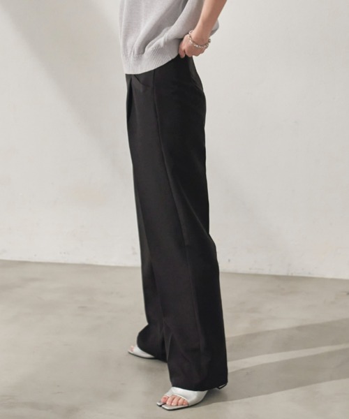 VACANCY（ヴァカンシー）の「サイドポケットカラースラックスパンツ（その他パンツ・レディース・ホワイト/グリーン/イエロー/ピンク/ブラック・SMALL/MEDIUM/LARGE）」の9枚目の写真