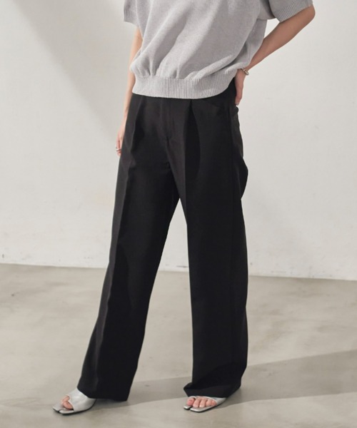 VACANCY（ヴァカンシー）の「サイドポケットカラースラックスパンツ（その他パンツ・レディース・ホワイト/グリーン/イエロー/ピンク/ブラック・SMALL/MEDIUM/LARGE）」の7枚目の写真