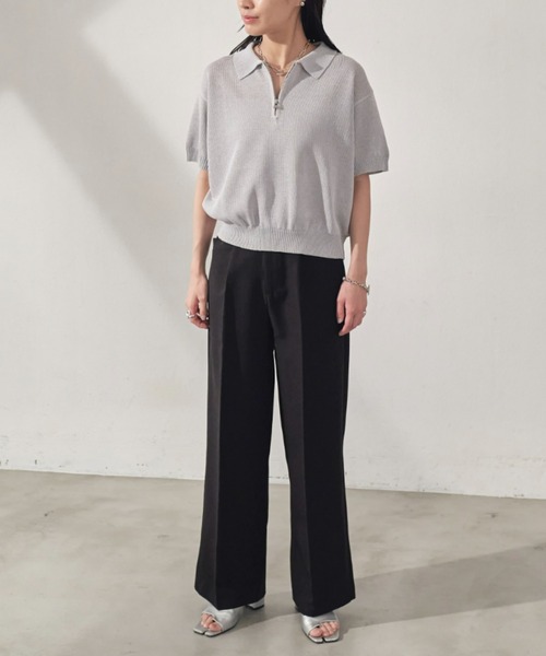 VACANCY（ヴァカンシー）の「サイドポケットカラースラックスパンツ（その他パンツ・レディース・ホワイト/グリーン/イエロー/ピンク/ブラック・SMALL/MEDIUM/LARGE）」の12枚目の写真