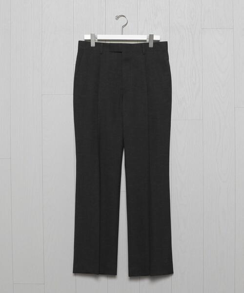 AURALEE（オーラリー）の「＜AURALEE＞TROPICAL CLOTH SLACKS/パンツ．（その他パンツ・メンズ・ブラウン/ダークグレー・3/4）」の2枚目の写真