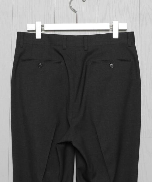 AURALEE（オーラリー）の「＜AURALEE＞TROPICAL CLOTH SLACKS/パンツ．（その他パンツ・メンズ・ブラウン/ダークグレー・3/4）」の5枚目の写真