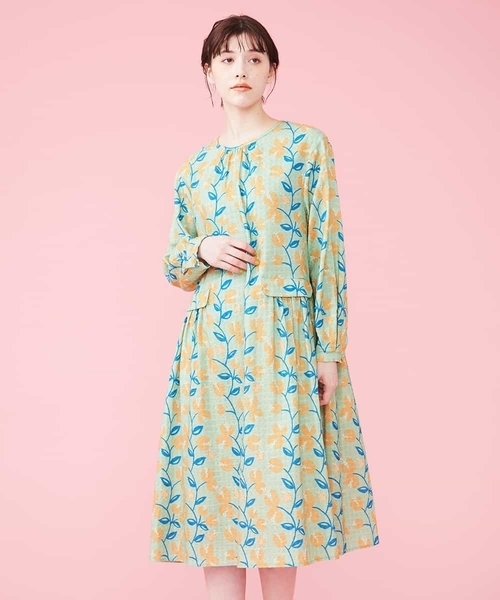 Oler フラワープリントワンピース ワンピース Jocomomola ホコモモラ のファッション通販 Zozotown Oler フラワープリントワンピース ワンピース Jocomomola ホコモモラ のファッション通販 Zozotown