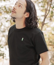 mt7756-クリームソーダ刺繍ワンポイントTシャツ