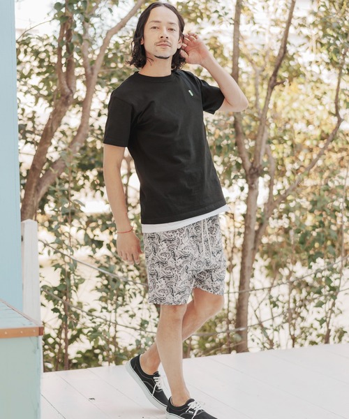 クリソーTシャツ Mサイズ セール】mt7756-クリームソーダ刺繍ワンポイントTシャツ（T