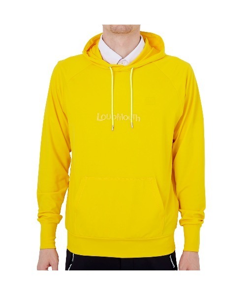 Loudmouth(ラウドマウス)の「LOUDMOUTH/ラウドマウス ゴルフウェア 無地 吸汗速乾 UVカット スムース プルオーバー パーカー フーディー(パーカー・メンズ・ホワイト/ブラック/ネイビー/イエロー・LL/M/L/XL/XXL)」の20枚目の写真