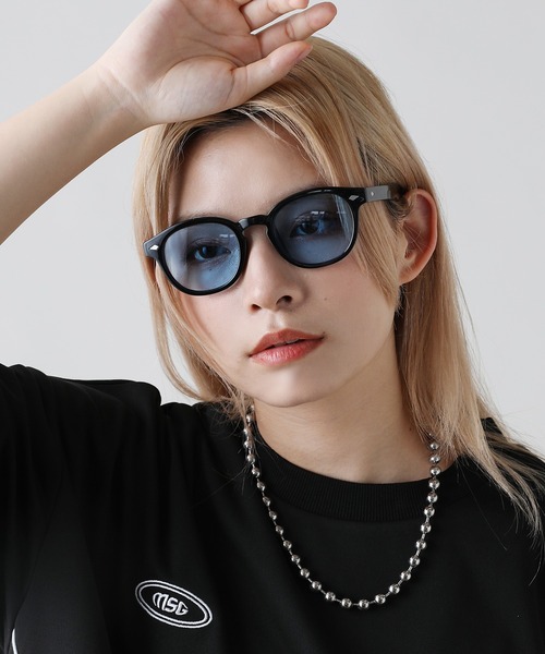 MSG(エムエスジー)の「カラーレンズ クリアレンズ UVカットサングラス(サングラス・メンズ・ブラック系1/ブラック系2/ライトグレー系1/ライトグレー系2/ライトグレー系3/ライトグレー系4/ライトグレー系5/グレー系1/グレー系2/ブラウン系1/ブラウン系2/ブラウン系3/ブラウン系4/グリーン系1/グリーン系2/グリーン系3/グリーン系4/ブルー系1/ブルー系2/ブルー系3/ブルー系4/ブルー系5/パープル系/イエロー系/ピンク系・FREE)」の22枚目の写真