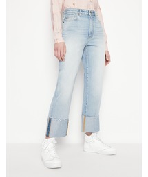 ARMANI EXCHANGE | 【A|X アルマーニ エクスチェンジ】ライトブルーウォッシュ　デニムパンツ_J85 CUFFED STRAIGHT(デニムパンツ)