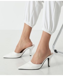 5色展開ポインテッドトゥミュール