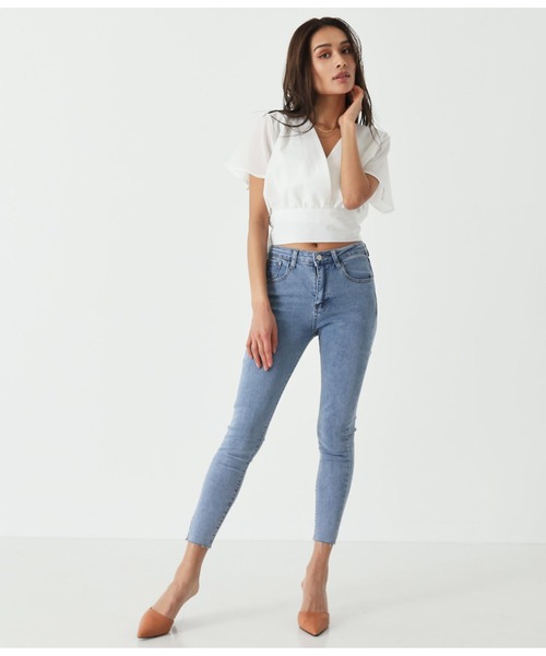 ANAP（アナップ）の「5色展開ポインテッドトゥミュール（パンプス・レディース・ホワイト/ブラック/ベージュ/ブルー/グリーン・LL/S/M/L）」の12枚目の写真