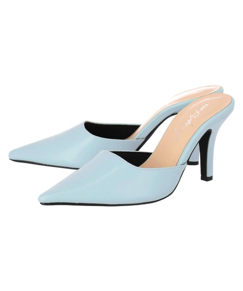 ANAP（アナップ）の「5色展開ポインテッドトゥミュール（パンプス・レディース・ホワイト/ブラック/ベージュ/ブルー/グリーン・LL/S/M/L）」の17枚目の写真