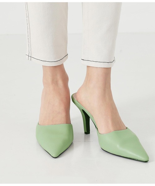 ANAP（アナップ）の「5色展開ポインテッドトゥミュール（パンプス