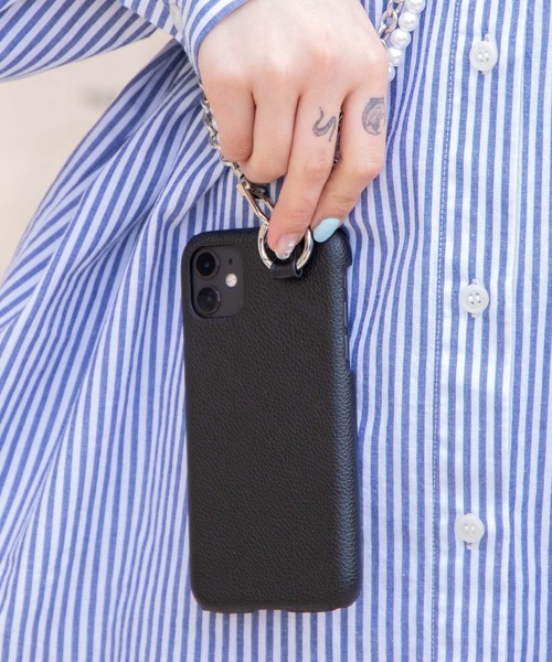 WEGO(ウィゴー)の「WEGO/リング付きiphoneケース(ブラック)(スマホケース/カバー・レディース・その他1/その他2/その他3/その他4/その他5・FREE)」の3枚目の写真