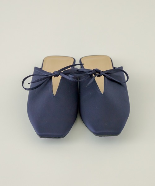 mystic（ミスティック）の「[otonamystic]リボンスリッポン（サンダル・レディース・ネイビー/ゴールド・38/36/37）」の8枚目の写真