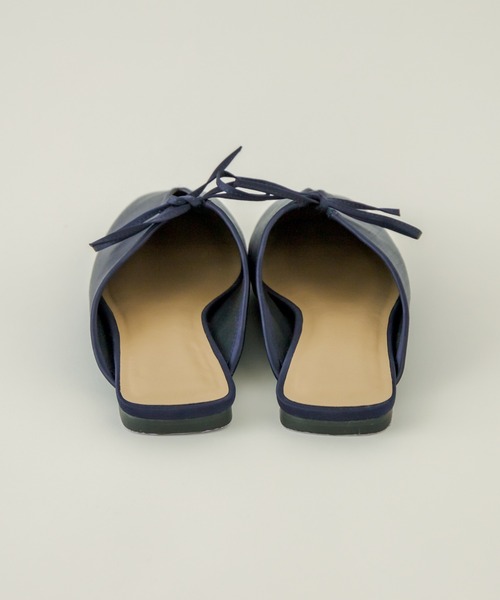 mystic（ミスティック）の「[otonamystic]リボンスリッポン（サンダル・レディース・ネイビー/ゴールド・38/36/37）」の10枚目の写真