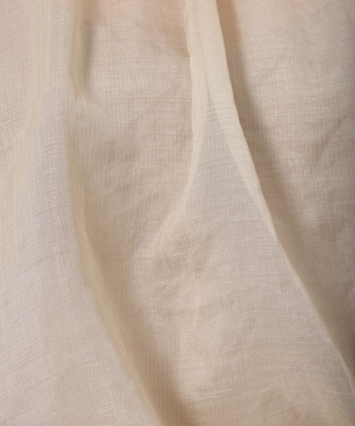 BABYLONE（バビロン）の「BABYLONE / シャイニーボイル2WAYブラウス（シャツ/ブラウス・レディース・ブラック/モカ/ライトベージュ・フリー）」の22枚目の写真