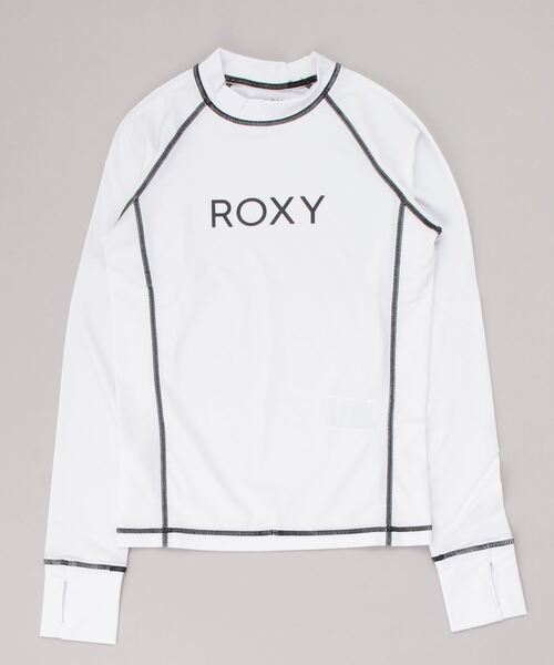 ROXY(ロキシー)の「ROXY/ロキシー フィットタイプ フロントロゴ長袖ラッシュガード RLY225055(ラッシュガード・レディース・ホワイト/ブラック・S/M/L)」の15枚目の写真