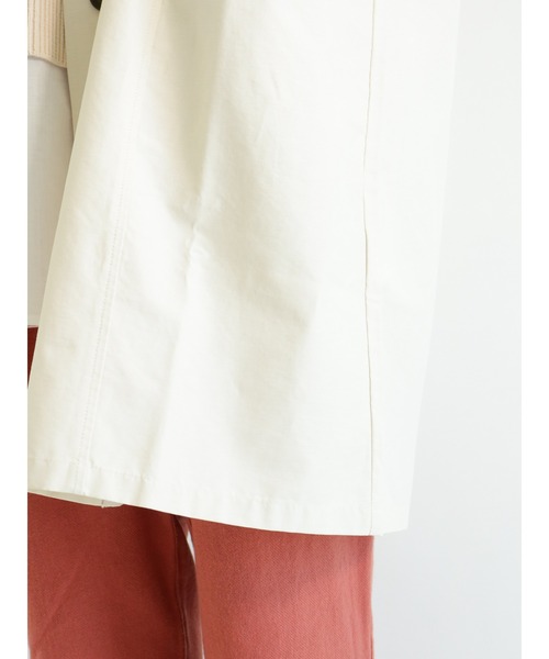 Samansa Mos2（サマンサ モスモス）の「ステンカラーコート（ステンカラーコート・レディース・カーキ/キナリ/ネイビー/ベージュ・ﾌﾘ-）」の15枚目の写真