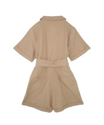 ACYM（アシーム）の「Double button linen mini オールインワン