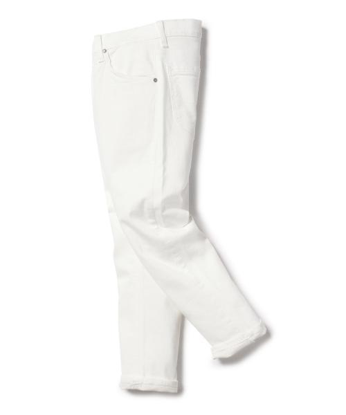 BEAMS（ビームス）の「◎Lee×BEAMS / 別注 スキニー アンクル デニム（デニムパンツ・メンズ・ホワイト/インディゴブルー/サックスブルー・30inch/28inch/32inch）」の4枚目の写真