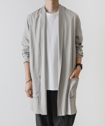 ハイゲージ スムースシルケット ロングストールカーディガン / HIGH GAUGE SMOOTH SILKET LONG STALL CARDIGAN