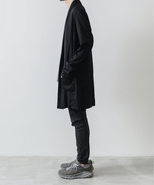 ATTACHMENT(アタッチメント)の「ハイゲージ スムースシルケット ロングストールカーディガン / HIGH GAUGE SMOOTH SILKET LONG STALL CARDIGAN(カーディガン/ボレロ・メンズ・ライトグレー/グレー系その他/ブラック/ベージュ・3/2/1/4/5)」の14枚目の写真