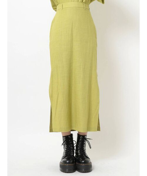 jouetie(ジュエティ)の「サイドギャザーストレートスカート(スカート・レディース・ブラック/グリーン/その他1・MEDIUM)」の16枚目の写真