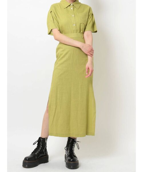 jouetie(ジュエティ)の「サイドギャザーストレートスカート(スカート・レディース・ブラック/グリーン/その他1・MEDIUM)」の22枚目の写真