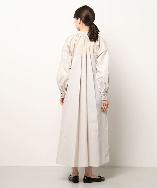 THE SHINZONE（ザ　シンゾーン）の「SWITCHING DRESS（ワンピース・レディース・ベージュ・34）」の3枚目の写真