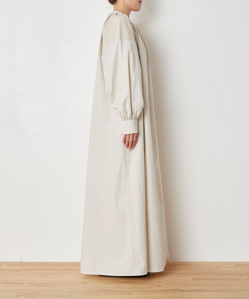 THE SHINZONE（ザ　シンゾーン）の「SWITCHING DRESS（ワンピース・レディース・ベージュ・34）」の10枚目の写真
