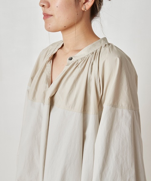 THE SHINZONE（ザ　シンゾーン）の「SWITCHING DRESS（ワンピース・レディース・ベージュ・34）」の8枚目の写真