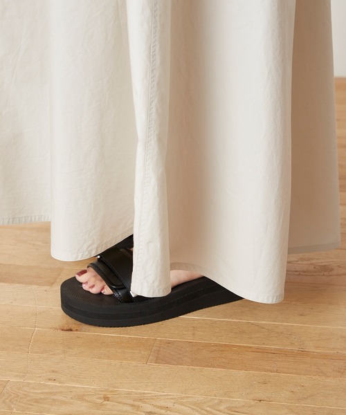 THE SHINZONE（ザ　シンゾーン）の「SWITCHING DRESS（ワンピース・レディース・ベージュ・34）」の4枚目の写真